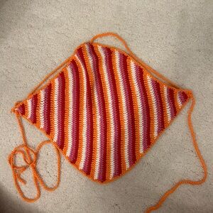 Princess Polly open back crochet top